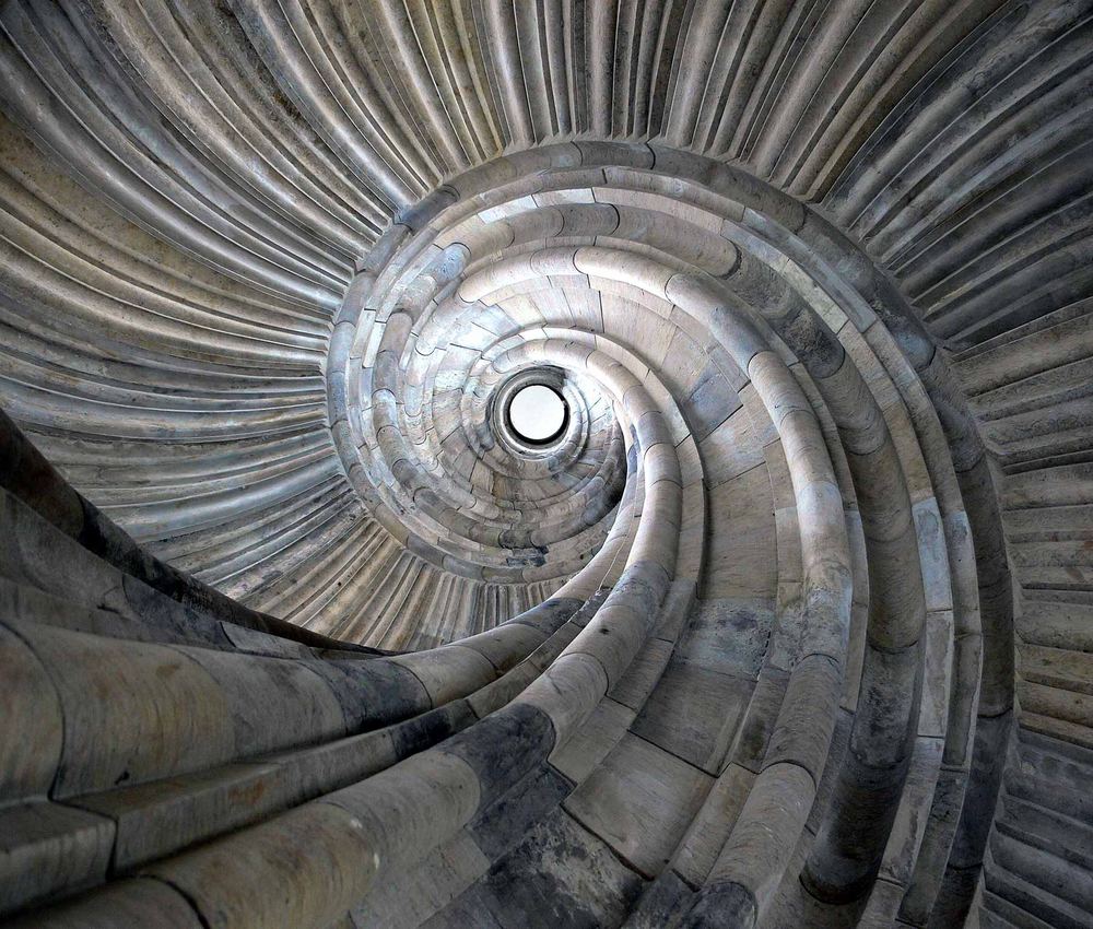 Wendeltreppe Schloß Torgau Foto & Bild | architektur, treppen und