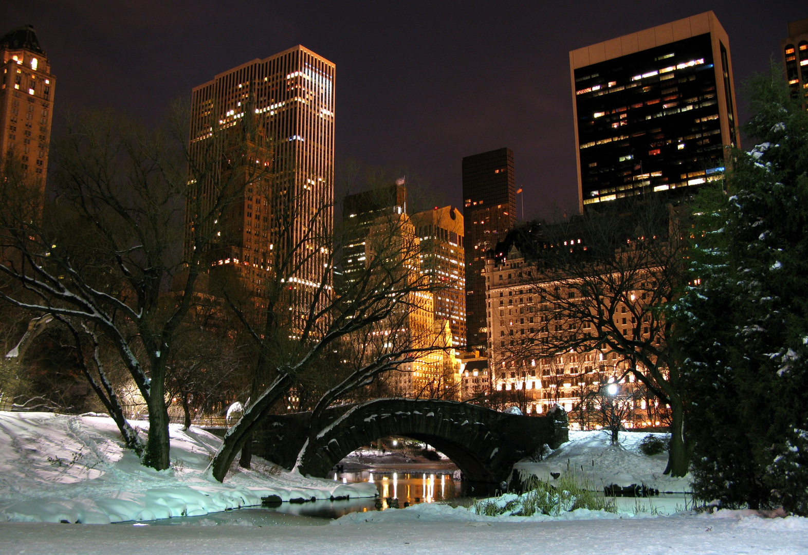 Winter im Central Park 20. Dezember 2009 Foto & Bild north america