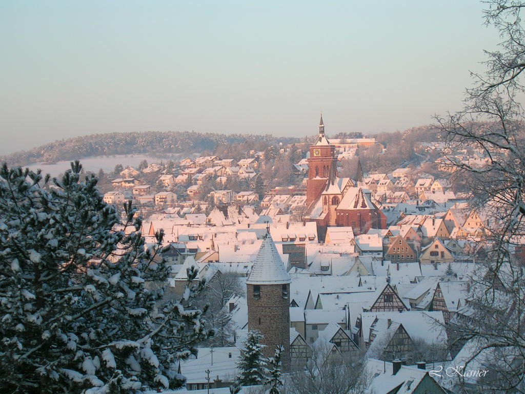 Winter in Weil der Stadt Foto & Bild wetter, natur Bilder auf