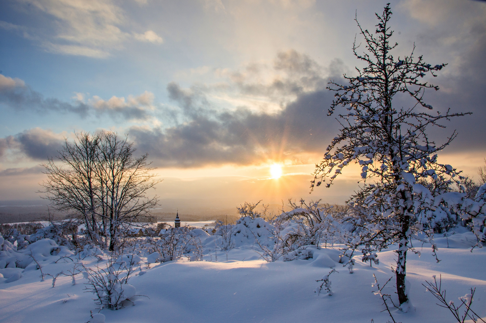 Winterlandschaft III Foto &amp; Bild jahreszeiten, winter