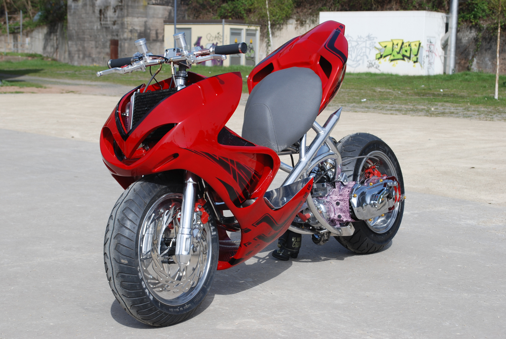 Stunt Scooter Paint Job Stunt Scooter Paint Job