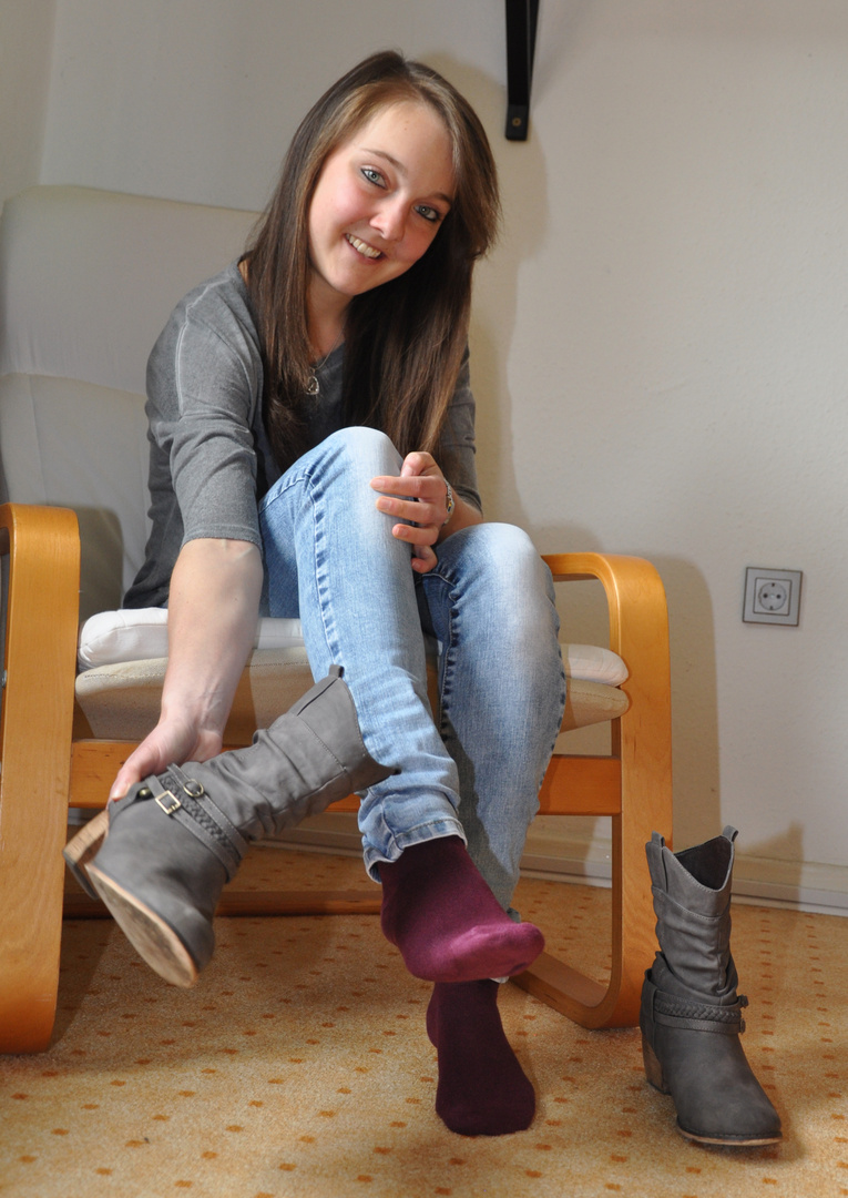 Nylon Füße Lecken Nylon Füße Lecken