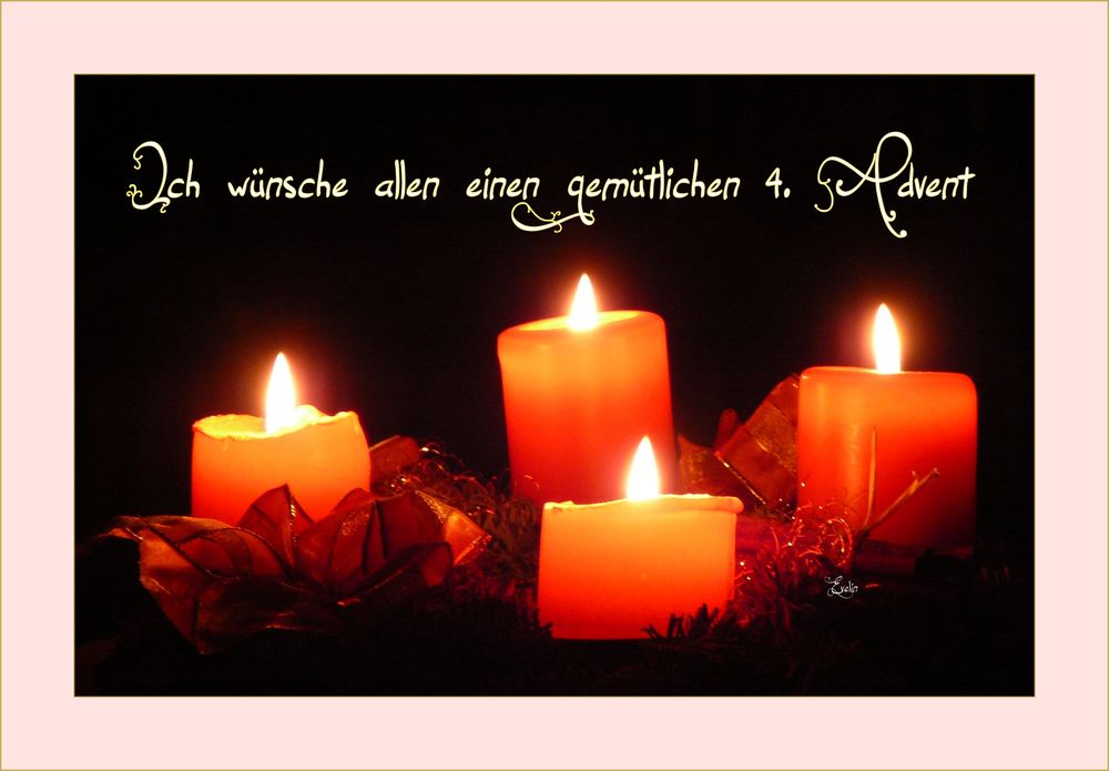 Zum 4. Advent Foto &amp; Bild Bilder auf