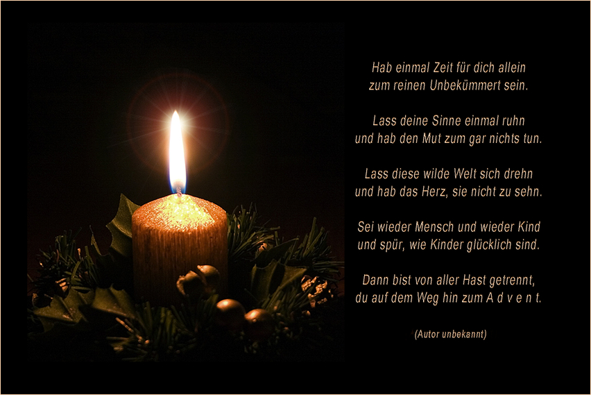 Zum Advent Foto & Bild grüße, spezial Bilder auf