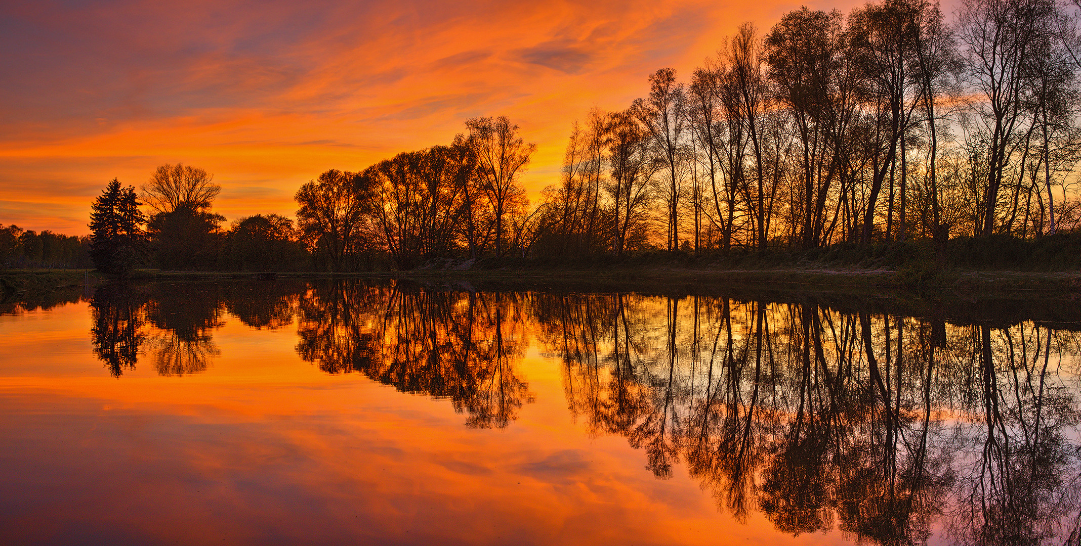 0 Abendstimmung am Teich 011