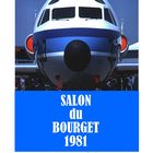 00 SALON DU BOURGET 1981 PAGE DE GARDE DOSSIER ORIGINAL