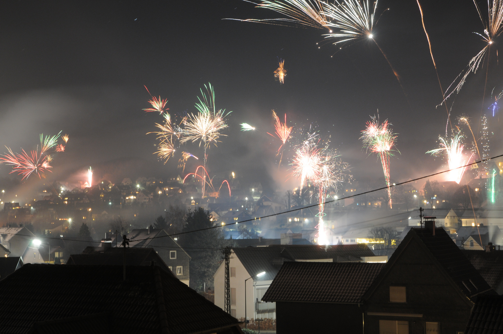 00:01, Frohes neues Jahr!