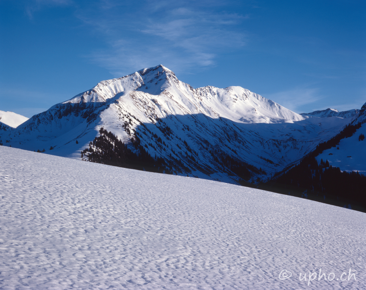 00302-2: Giferspitz und Lauenenhorn (Dia 6x7 cm)