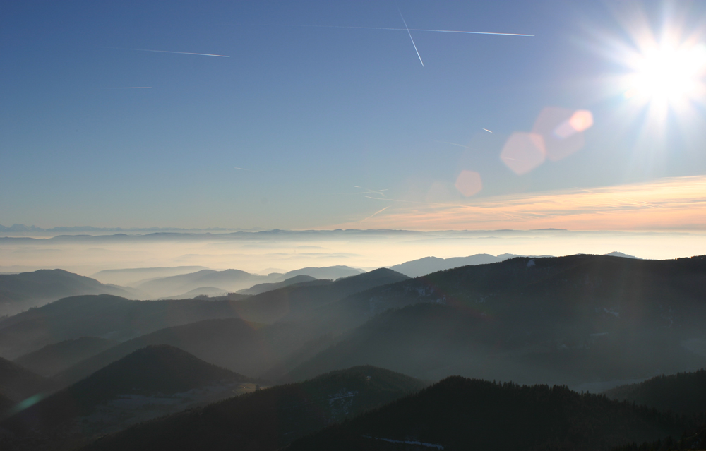 004 Blick vom Belchen zu den Alpen