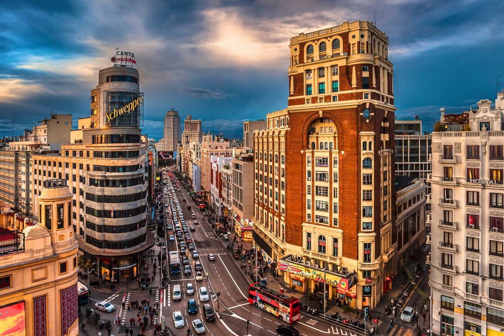 Madrid "Gran Vía" von modernmovie.de