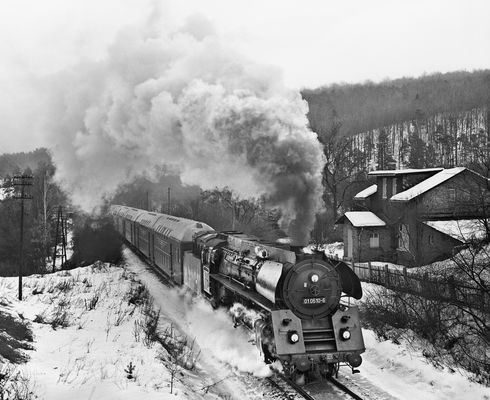 01 0510 zwischen Jena und Großschwabhausen am 07.02.79