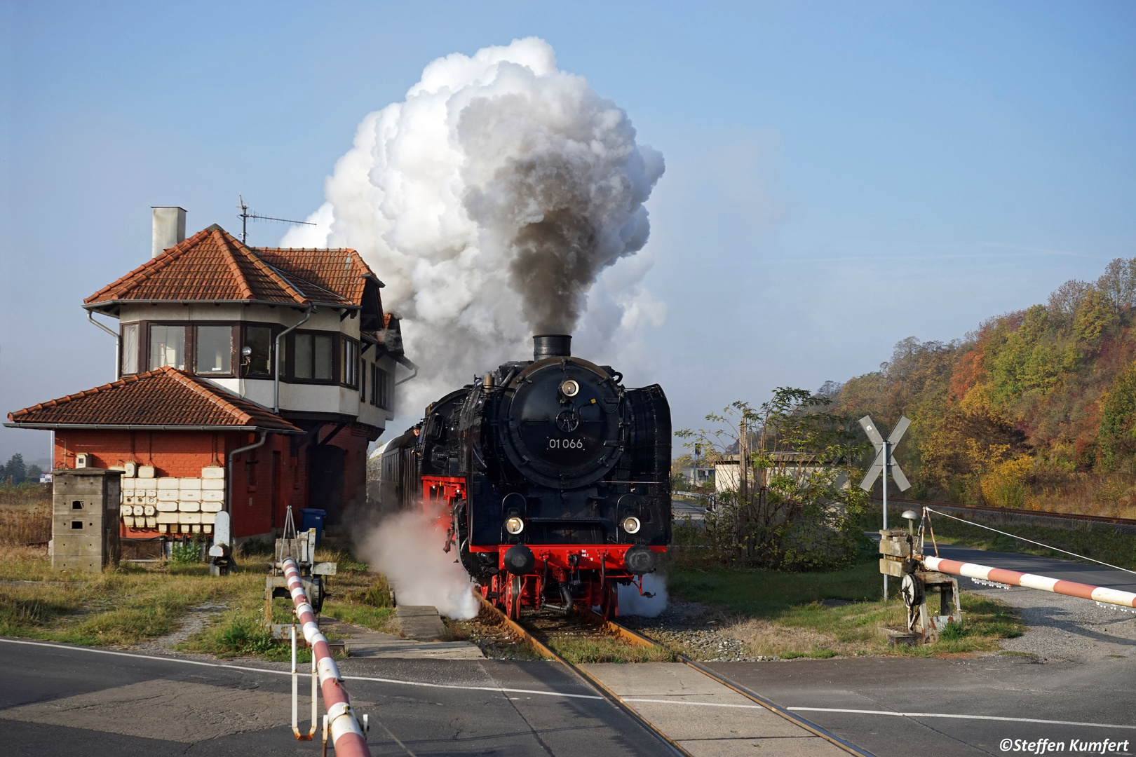 01 066 auf Lastprobefahrt