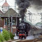 01 1066 mit Sonderzug D 735 in Lingen(Ems)