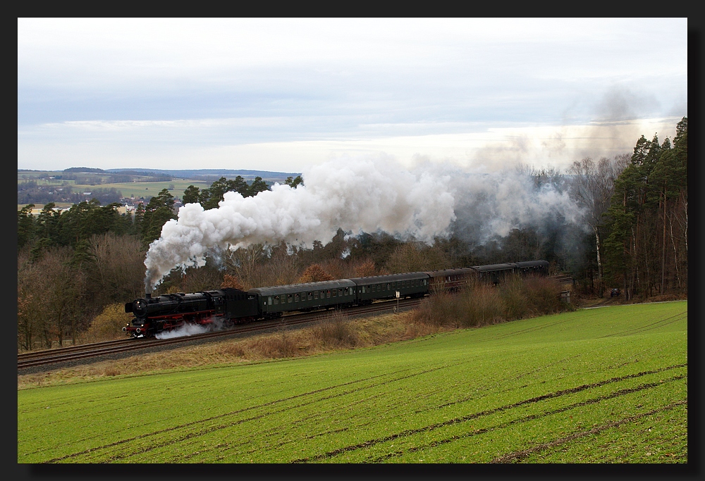 01 150 mit Grenzlast auf der Schiefen Ebene