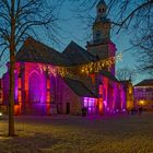 0102TZ Weihnachtsbeleuchtung Rinteln 2020 St Nikolai Kirche