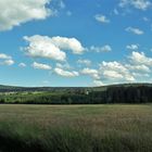 01.07.2020 Blick zur  Marktgemeinde Zell unter dem Waldstein im Fichtelgebirge  