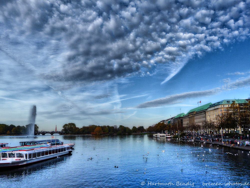 01.11.2014 an der Binnenalster