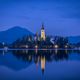 Bled at night