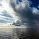 Wolken zwischen Fhr und Amrum