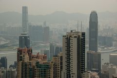 015 - Victoria Peak (Hong Kong Island) - View on Central District & Kowloon