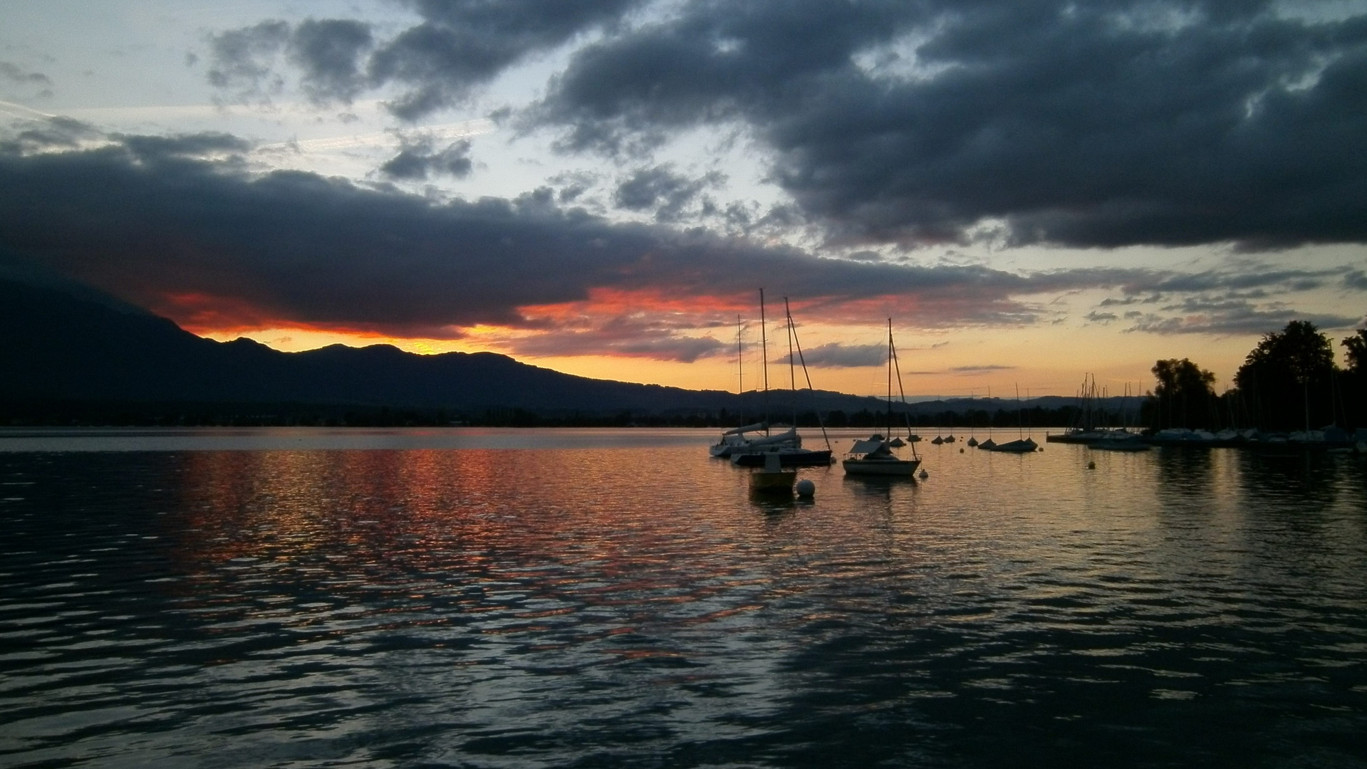 016  Abendstimmung am Thunersee