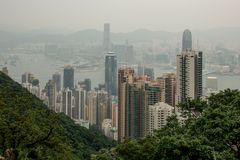 018 - Victoria Peak (Hong Kong Island) - View on Central District & Kowloon