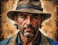 Portrait de Steve de re-painter