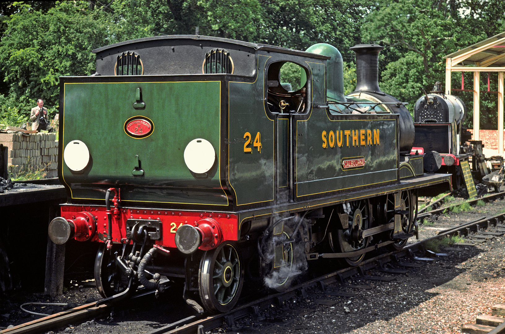 '02' Class 0-4-4T No.W24 Aug. 1980