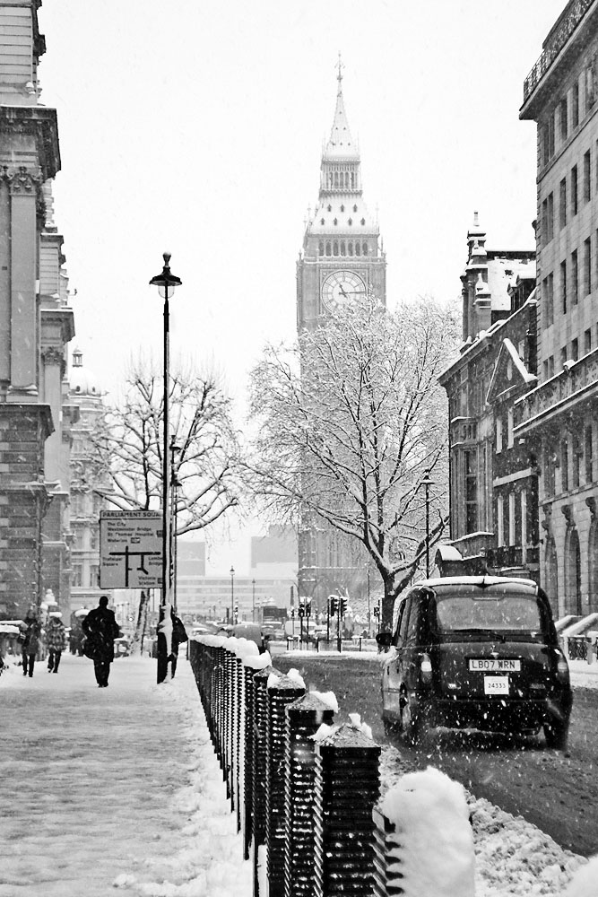 02.02.09 - London unter Schnee