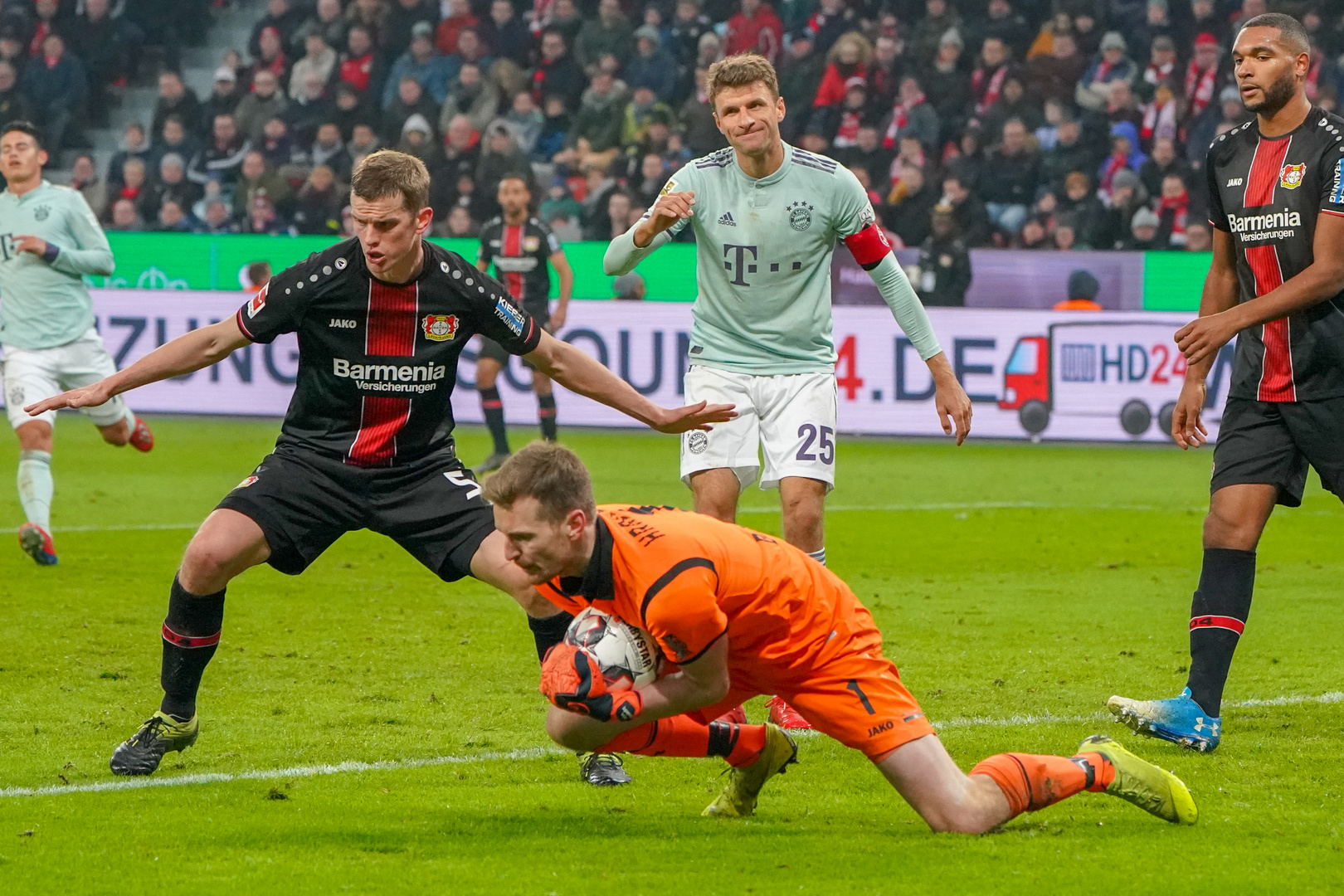 02.02.2019, BayArena, Leverkusen, GER, 1. FBL, Bayer 04 Leverkusen vs