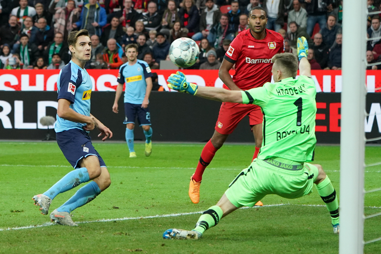 02.11.2019, BayArena, Leverkusen, 1. FBL, Bayer Leverkusen ...