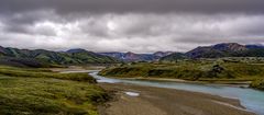 0250 Bergwelt bei Landmannalaugar