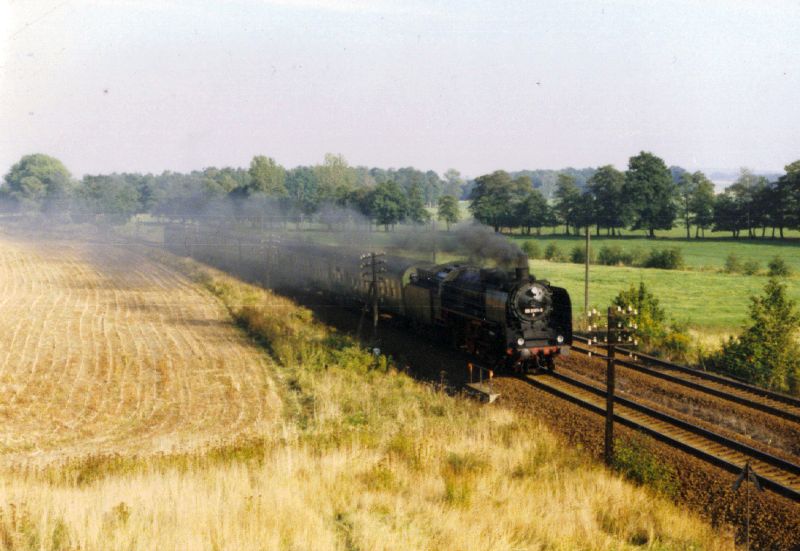 03 001 bei Arnsdorf in Sachsen