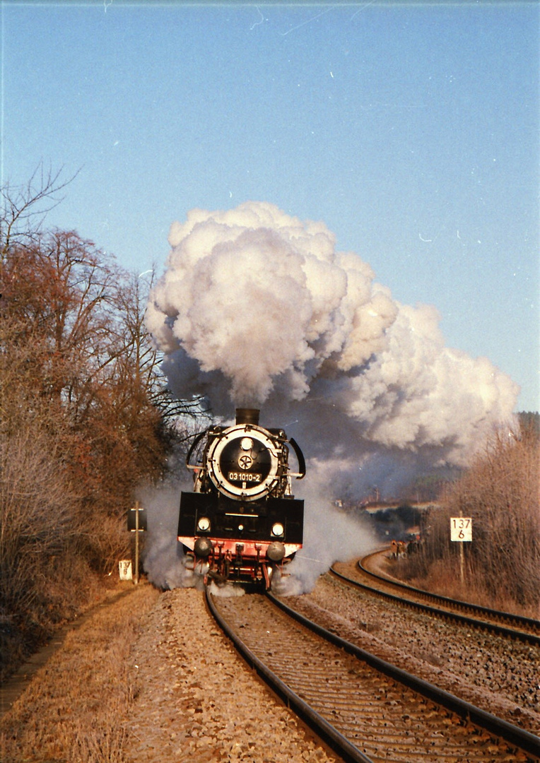 03 1010 auf dem Weg nach Gera