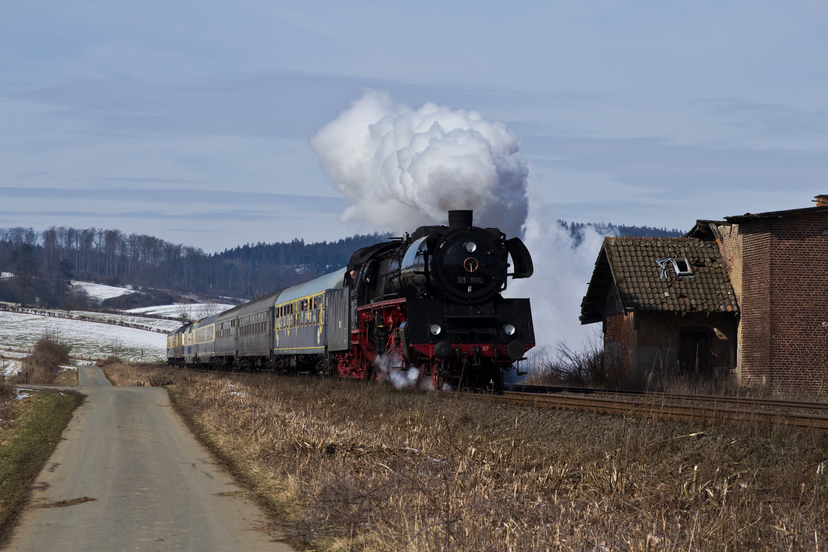 03 1010 auf der Eggebahn