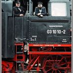 03 1010 Onkel Rudi und Ralf 28.02.1982 Jungfernfahrt als Kohlelok