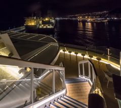 03:00 Uhr: Ankunft in Santa Cruz de Tenerife