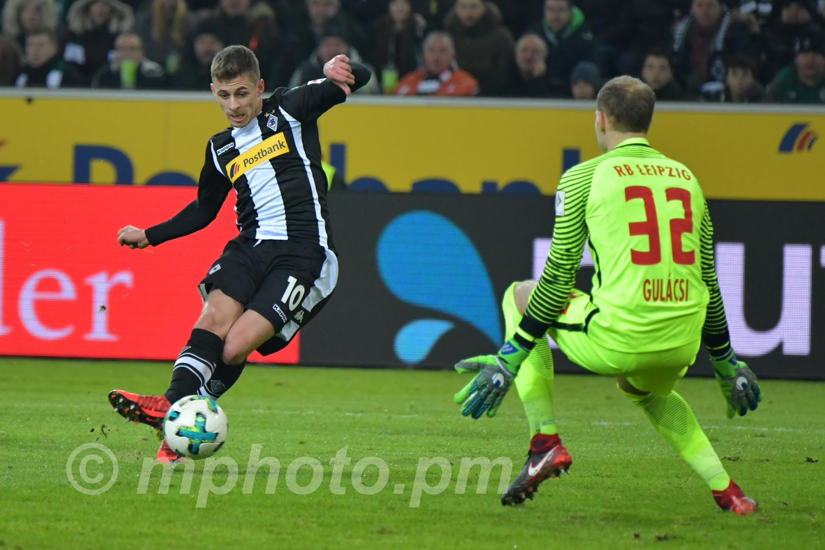 03.02.2018, Borussia Park, Mönchengladbach, GER, 1. FBL ...