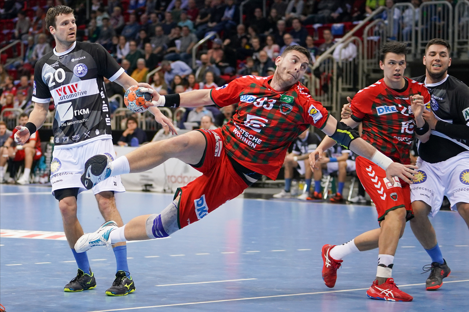 03.03.2020, ISS Dome, Duesseldorf,  GER, 1. HBL. Herren, BHC vs. Fuechse Berlin, 