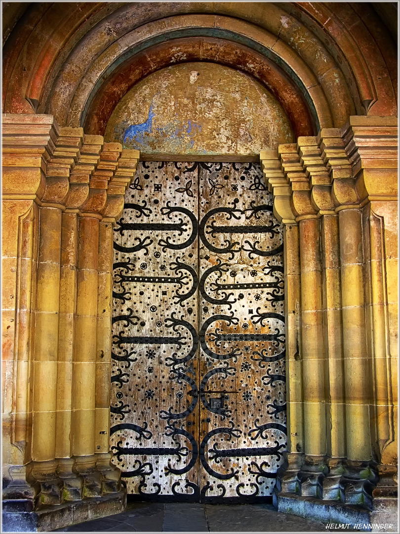 0304 Hauptportal Kloster Maulbronn  