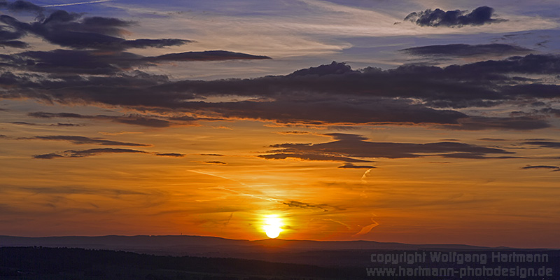 03.06.2013 Sonnenuntergang im MKK