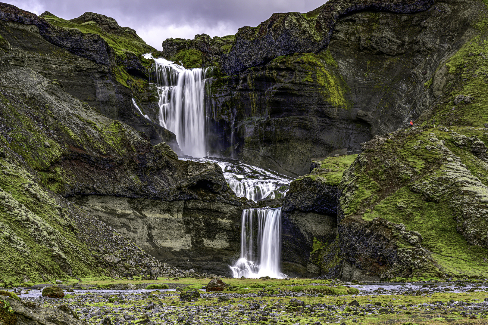 0309 Ófærufoss fließend