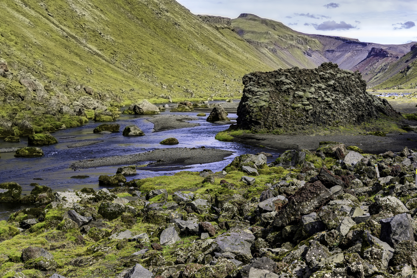 0325 Blick über die Norðari – Ófæra 