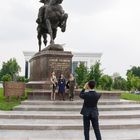 039 - Tashkent - Amir Temur Square - Statue Temur Lenk