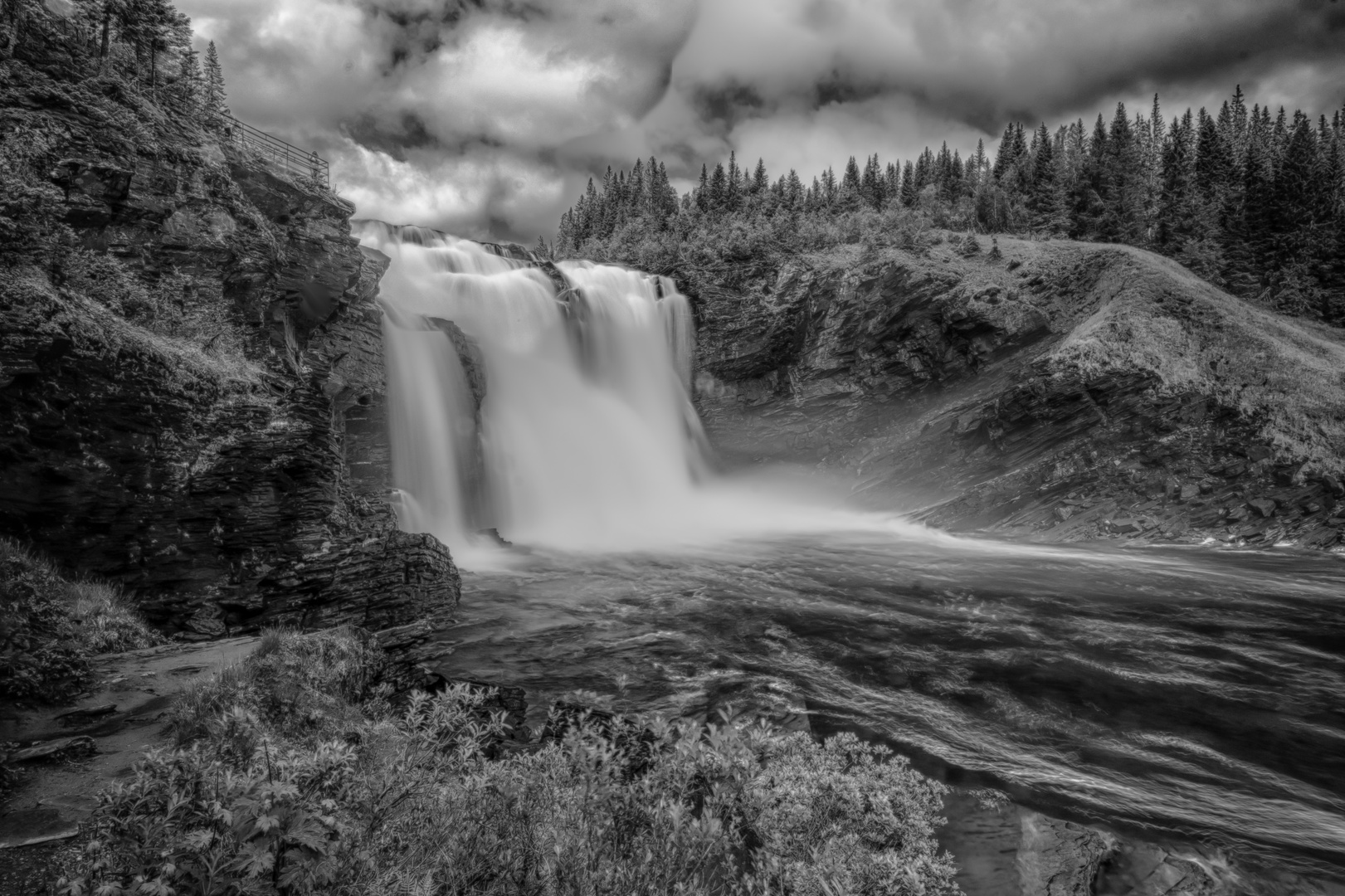 04 Wasserfall Tännforsen