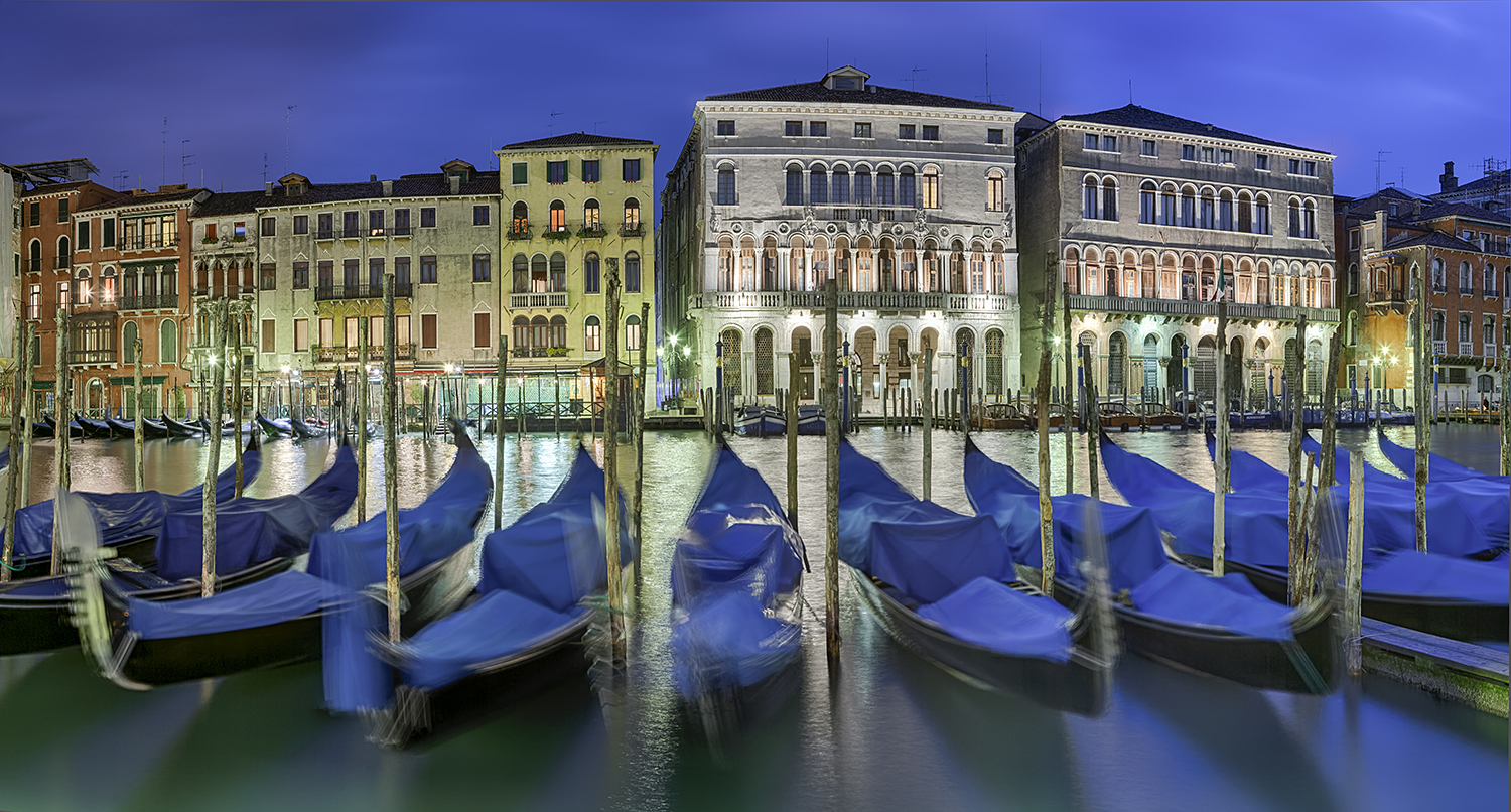 0493B-531B Venedig Panorama Nacht