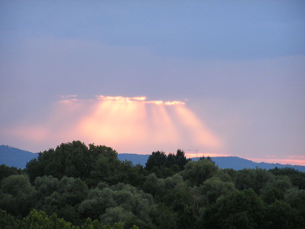 Licht über dem Kaiserstuhl von retep