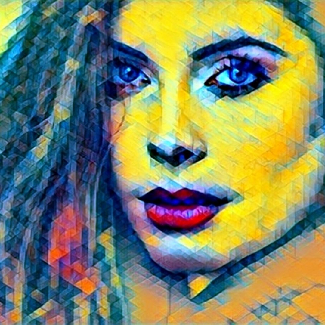 04___Colorful Girl Portrait--Pastellgemälde von Armin Behnert