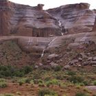 05/07 Arches NP, während einem Gewitter.