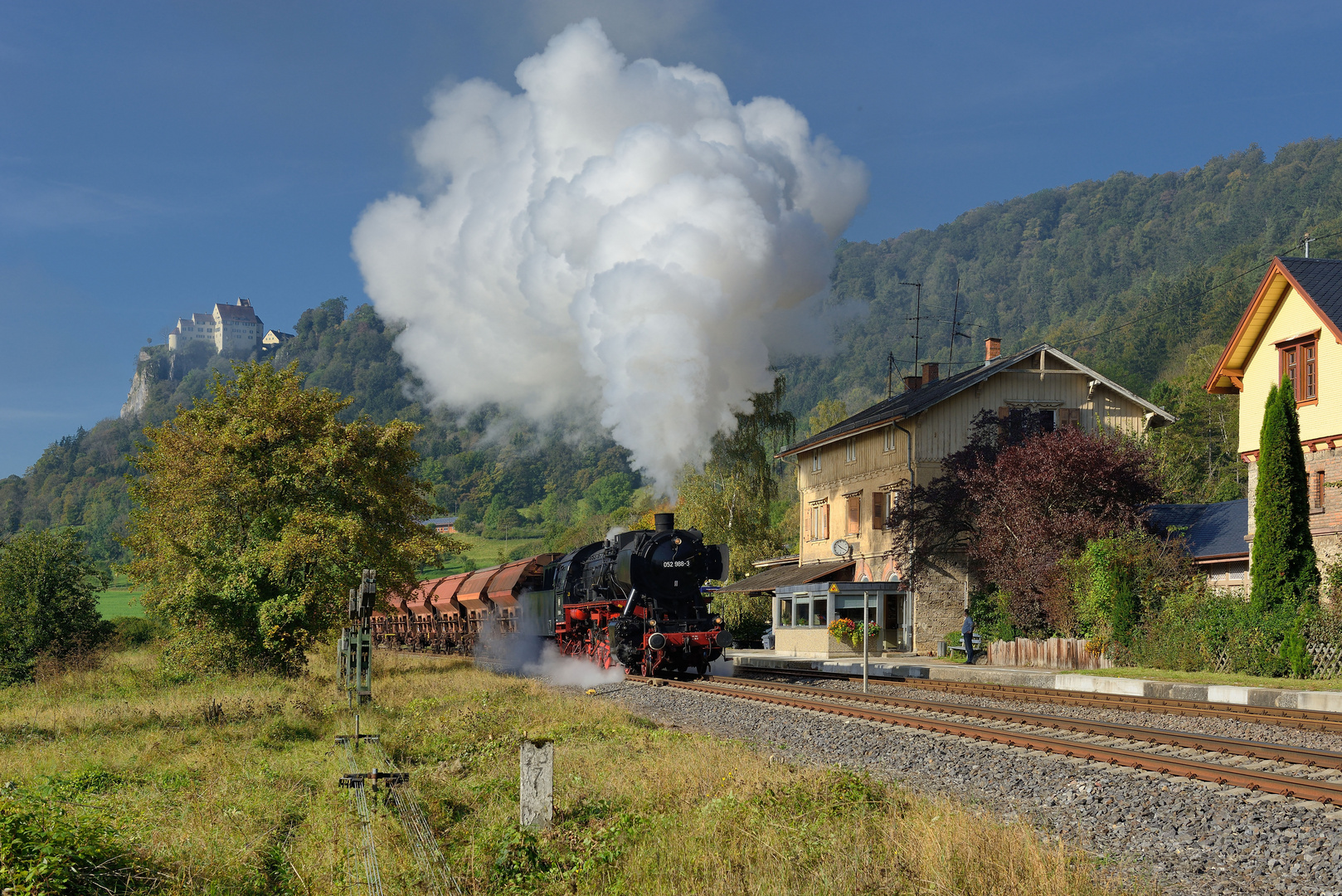 052 988-3 dans la vallée du Haut-Danube ...